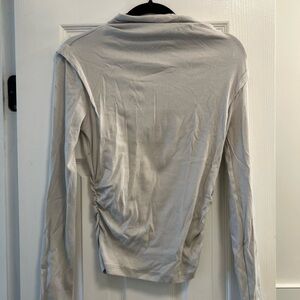 Michael Stars Cream Long Sleeve Top